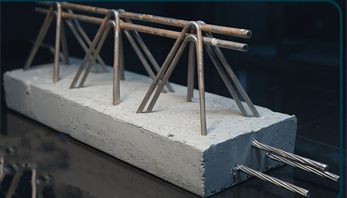 تیرچه دوبل بتنی