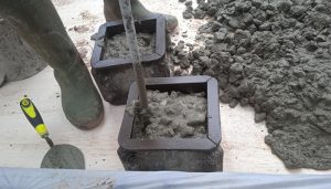 نحوه نمونه گیری بتن