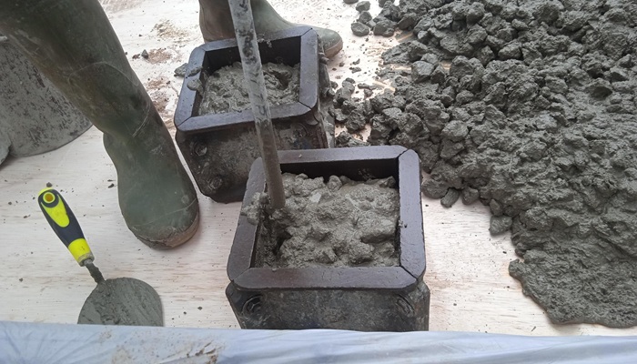 نحوه نمونه گیری بتن