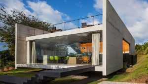 بتن پیش تنیده برای ساخت ویلای بزرگ