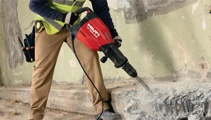 ساده ترین روش تخریب بتن