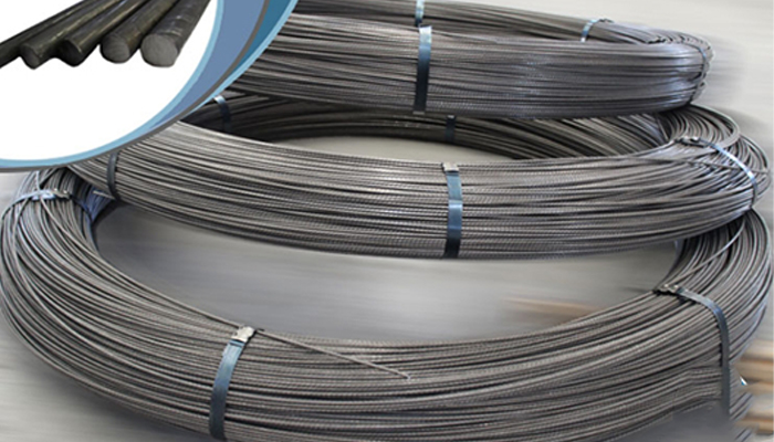 عملیات تولید مفتول پیش تنیدگی