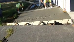 روش بتن ریزی سطوح شیبدار