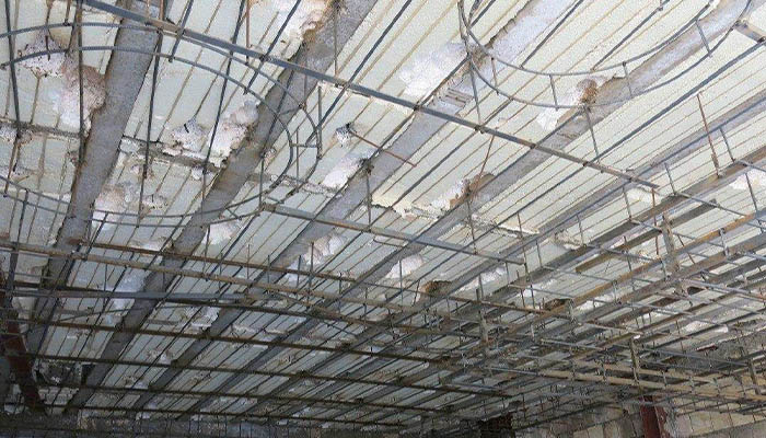 اشکالات اجرایی در سازه های اسکلت بتنی