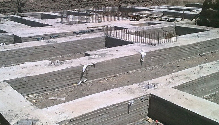 مراحل اجرای فونداسیون بتنی