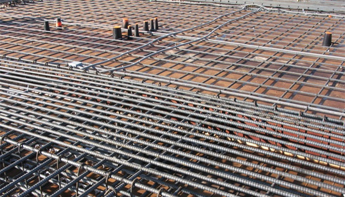 اجرای آرماتوربندی تیر و سقف بتنی