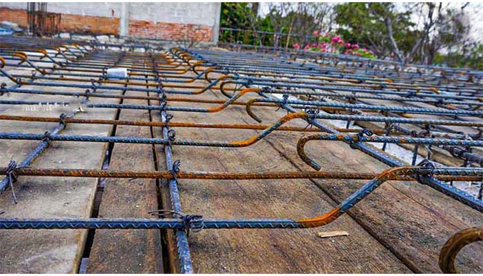 آرماتور اوتکا در سقف تیرچه بلوک