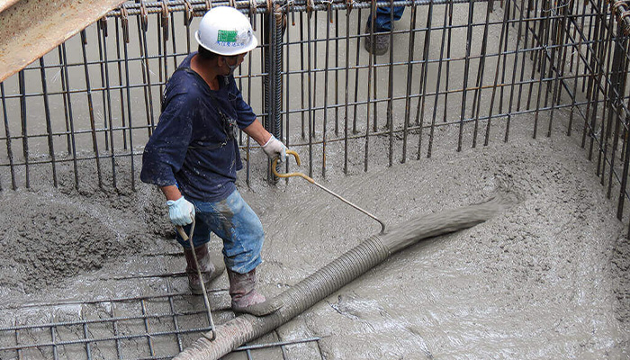 بتن ریزی با لوله ترمی